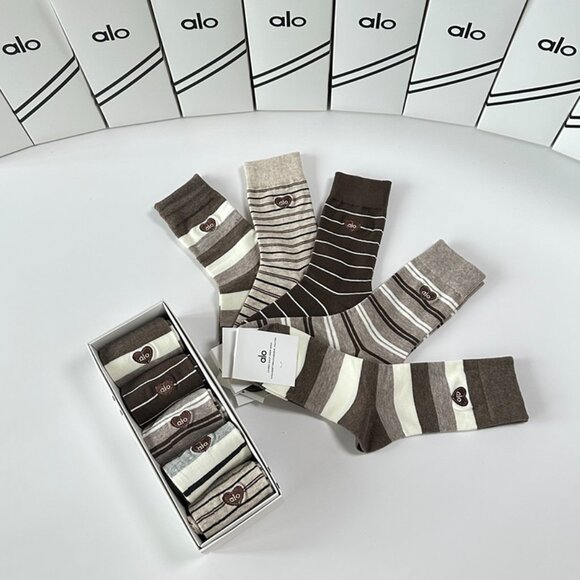 Alo Mid-Calf Socks - Picture 9 of 9